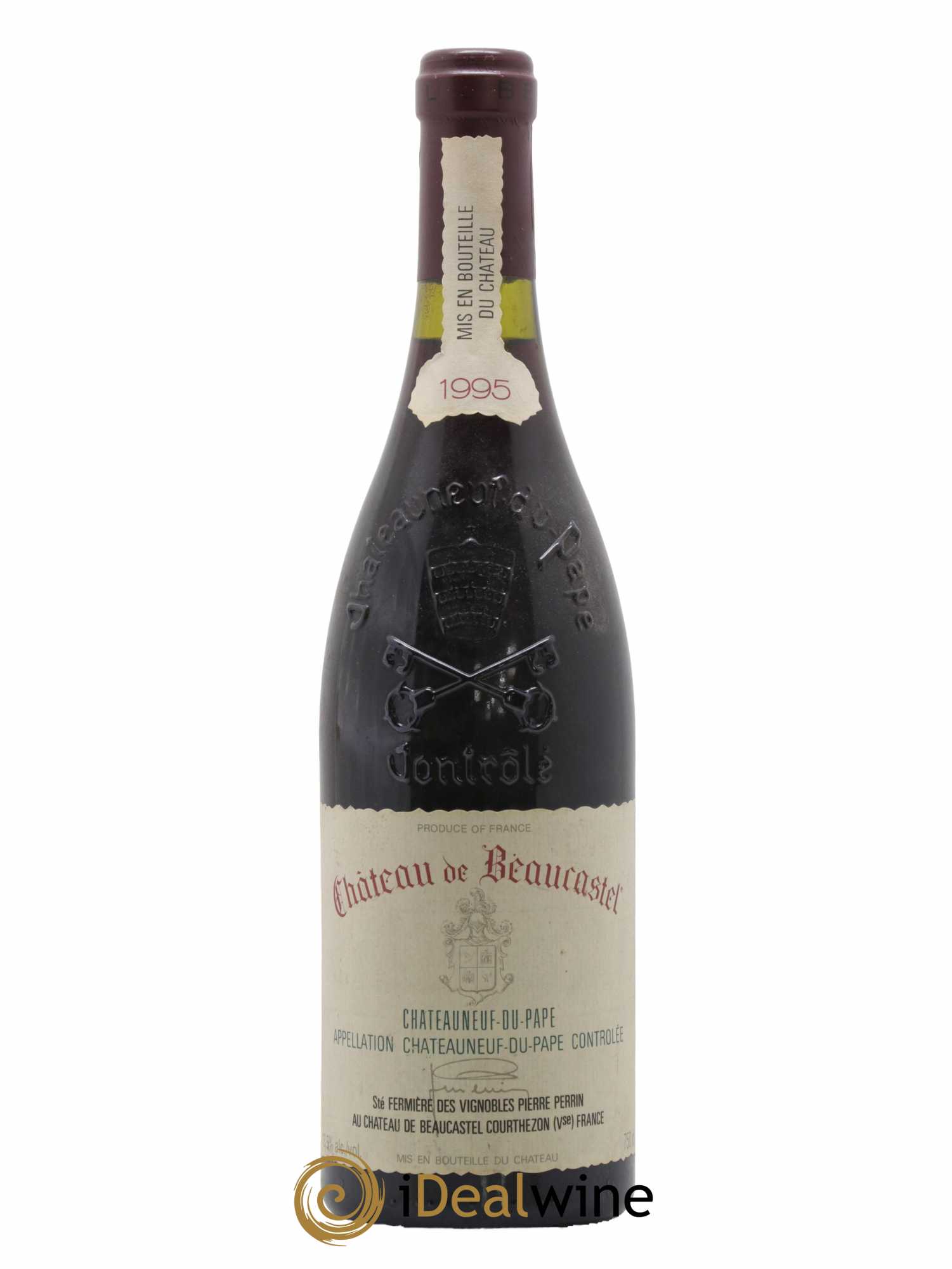Châteauneuf-du-Pape Château de Beaucastel Famille Perrin 1995 - Lot de 1 bouteille - 0