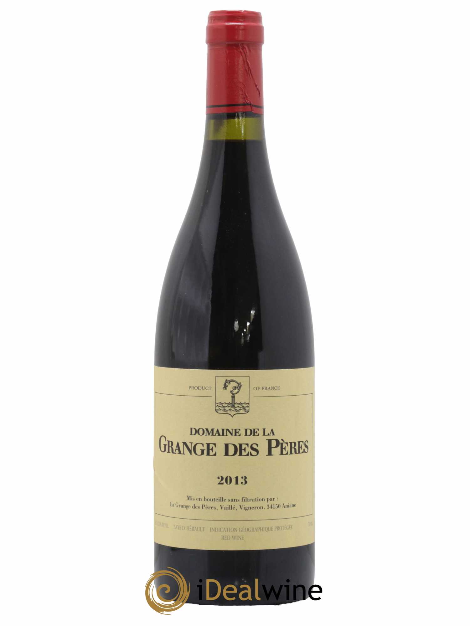 Pays d'Hérault Grange des Pères Laurent Vaillé 2013 - Lot de 1 bouteille - 0