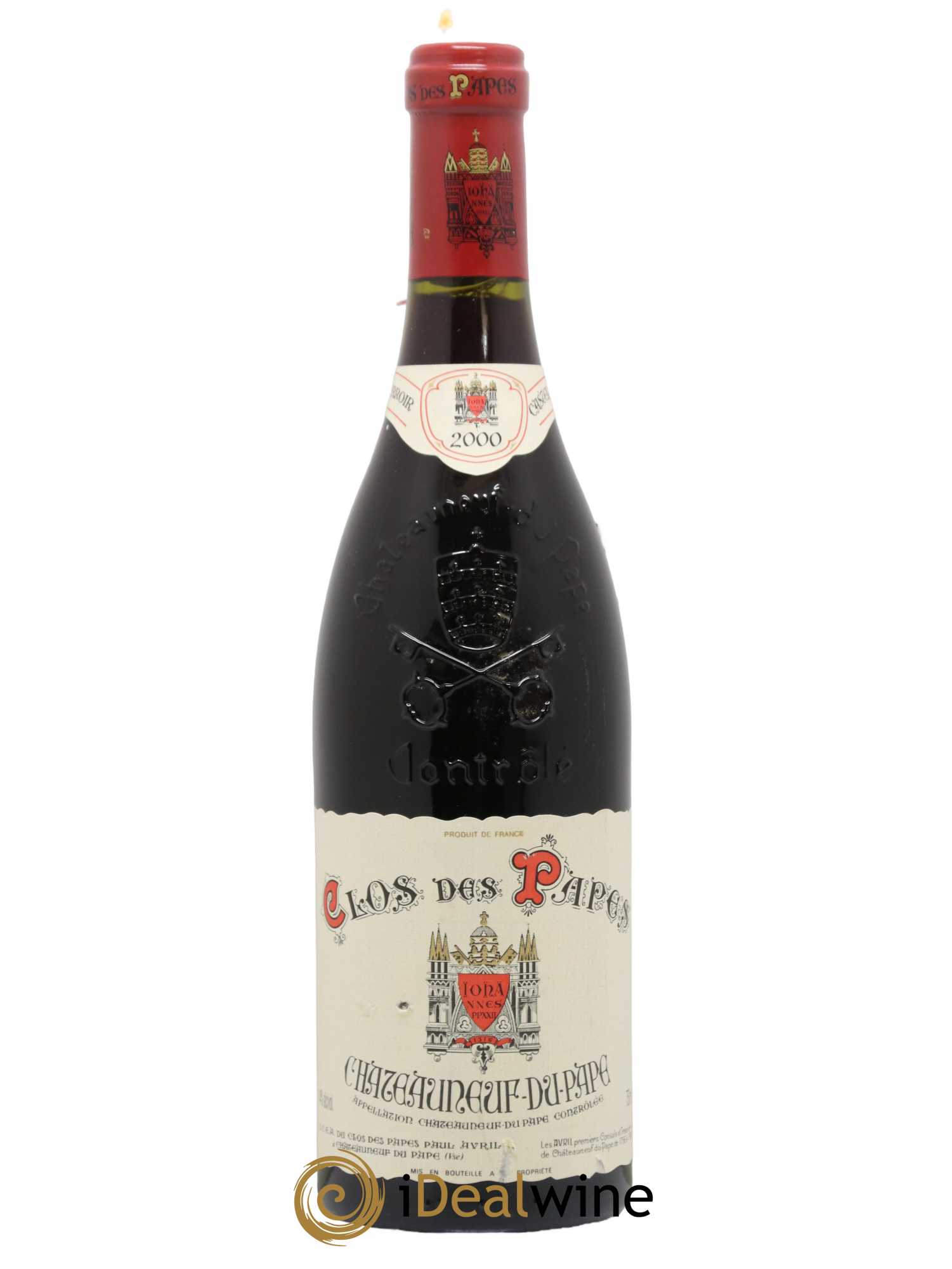 Châteauneuf-du-Pape Clos des Papes - Paul Avril 2000 - Lot de 1 bouteille - 0
