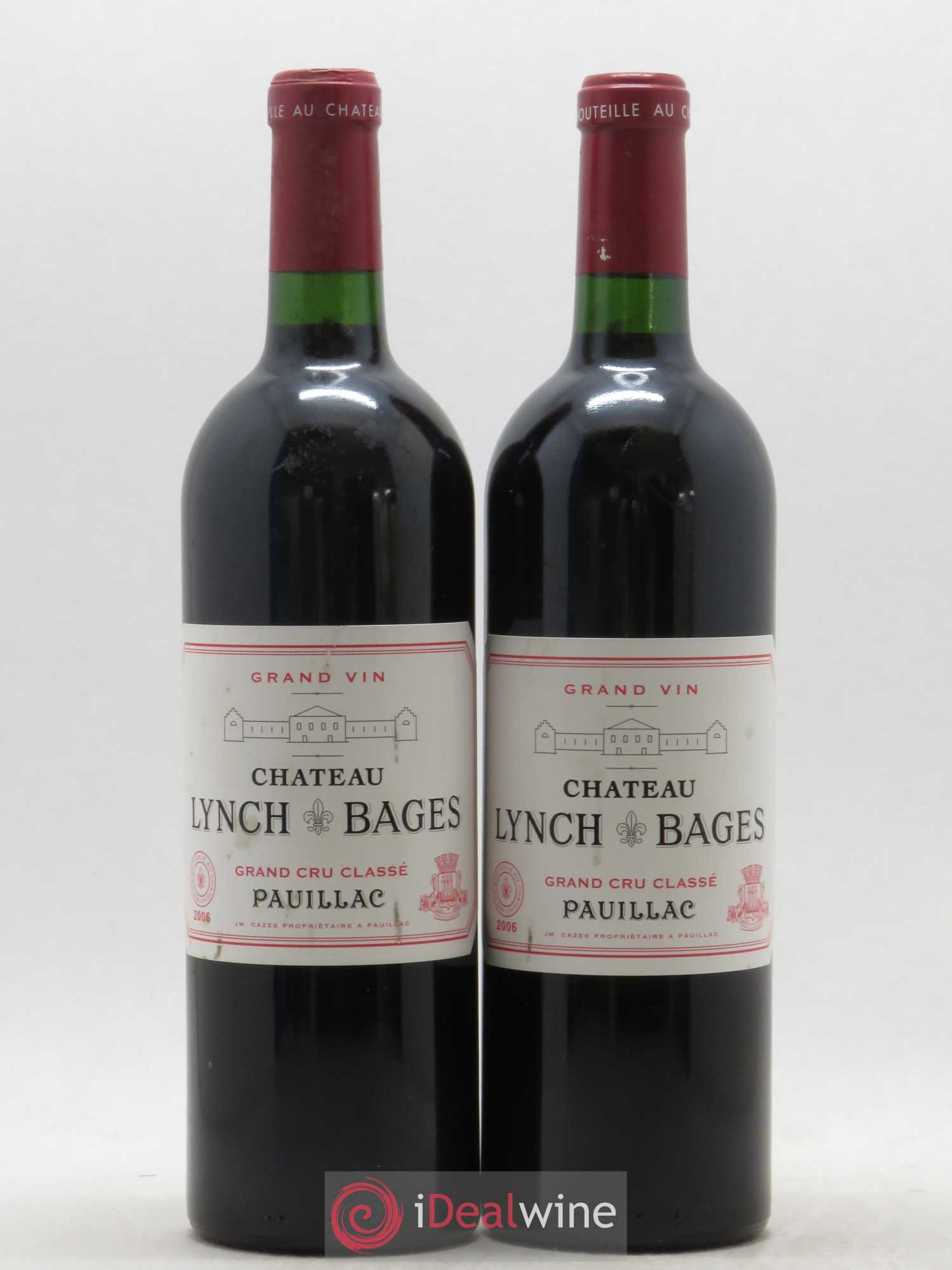 Château Lynch Bages 5ème Grand Cru Classé 2006 - Lot de 2 bouteilles - 0