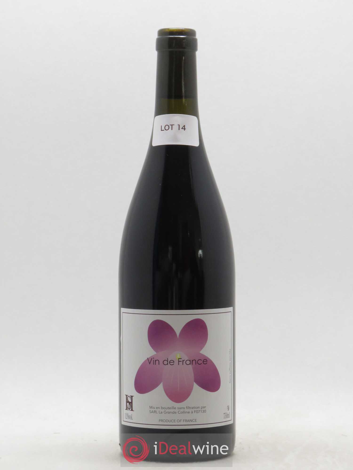 Vin de France (Ex Saint-Joseph) Hirotake Ooka - Domaine La Grande Colline 2014 - Lot de 1 bouteille - 0