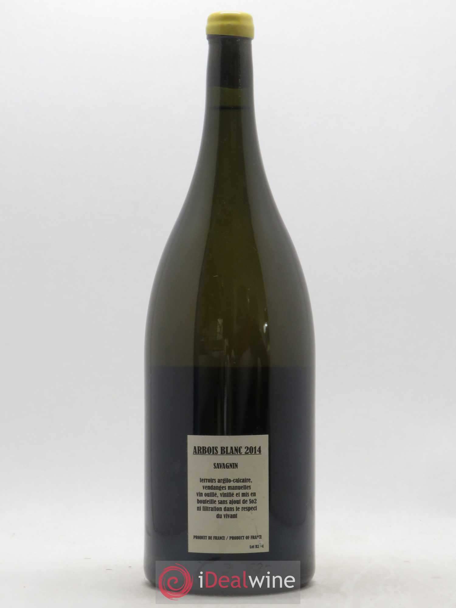 Arbois Pupillin Savagnin Adeline Houillon & Renaud Bruyère 2014 - Lot of 1 magnum - 1