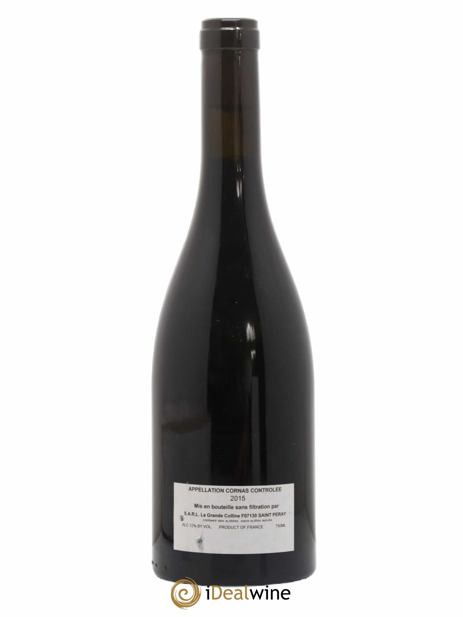 Cornas Hirotake Ooka - Domaine La Grande Colline 2015 - Lot de 1 bouteille - 1