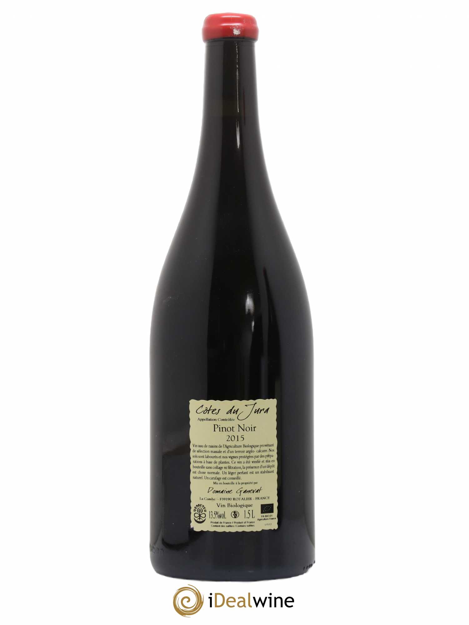 Côtes du Jura Cuvée Julien Jean-François Ganevat (Domaine) 2015 - Lot de 1 magnum - 1