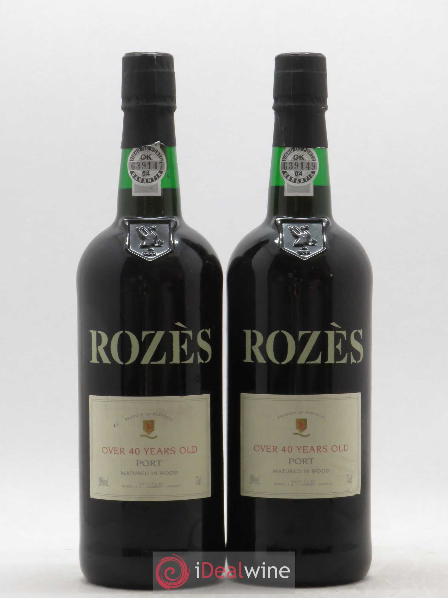 Porto Over 40 years old Tawny Rozes - Posten von 2 Flaschen - 0