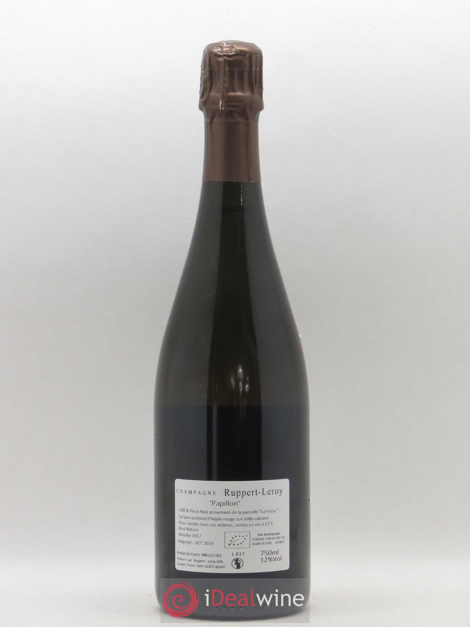 Champagne Blanc de Noirs Ruppert-Leroy Papillon 2017 - Posten von 1 Flasche - 1