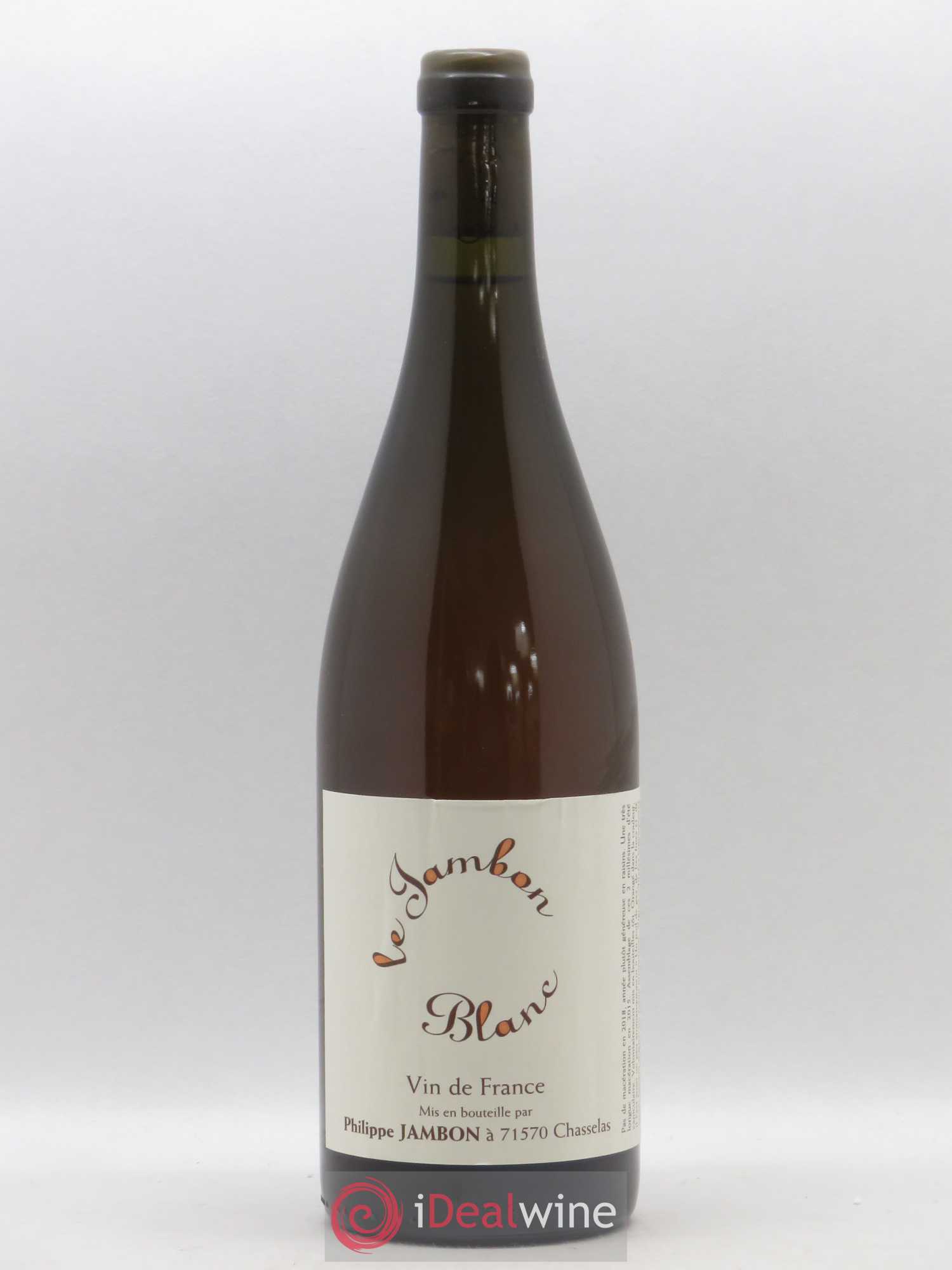 Vin de France Le Jambon Blanc Assemblage 2018-2015 Philippe Jambon - Posten von 1 Flasche - 0