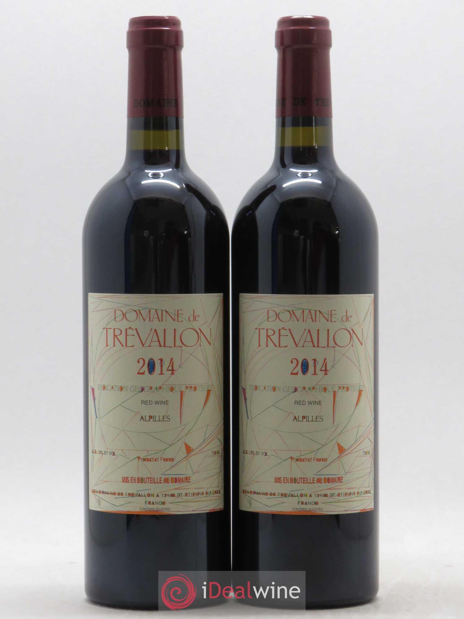 Alpilles Trévallon (Domaine de) Eloi Dürrbach 2014 - Lot de 2 bouteilles - 0