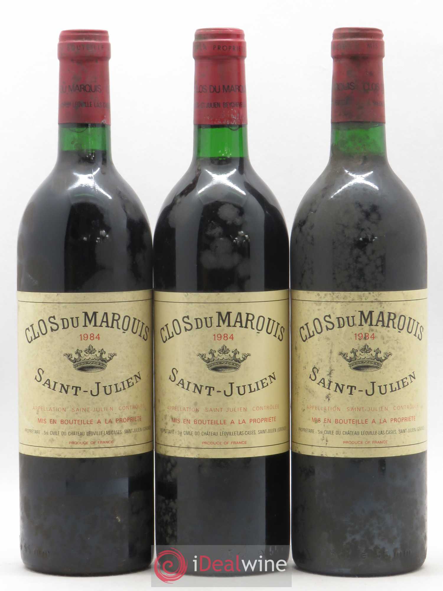 Clos du Marquis 1984 - Lot de 6 bouteilles - 1