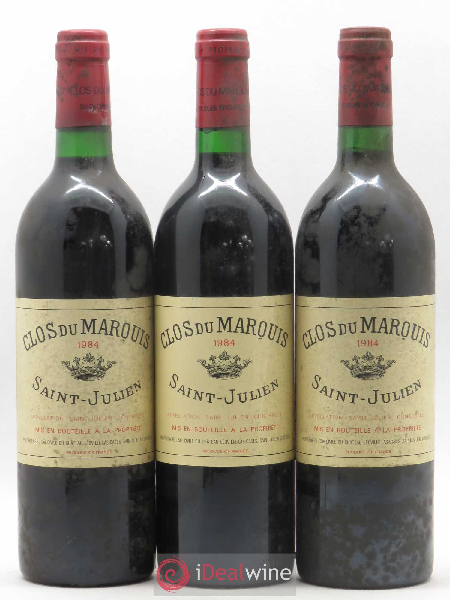 Clos du Marquis 1984 - Lot de 6 bouteilles - 2