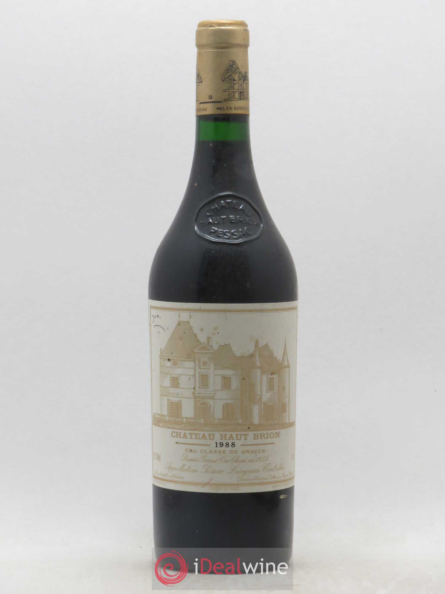 Château Haut Brion 1er Grand Cru Classé 1988 - Lot de 1 bouteille - 0