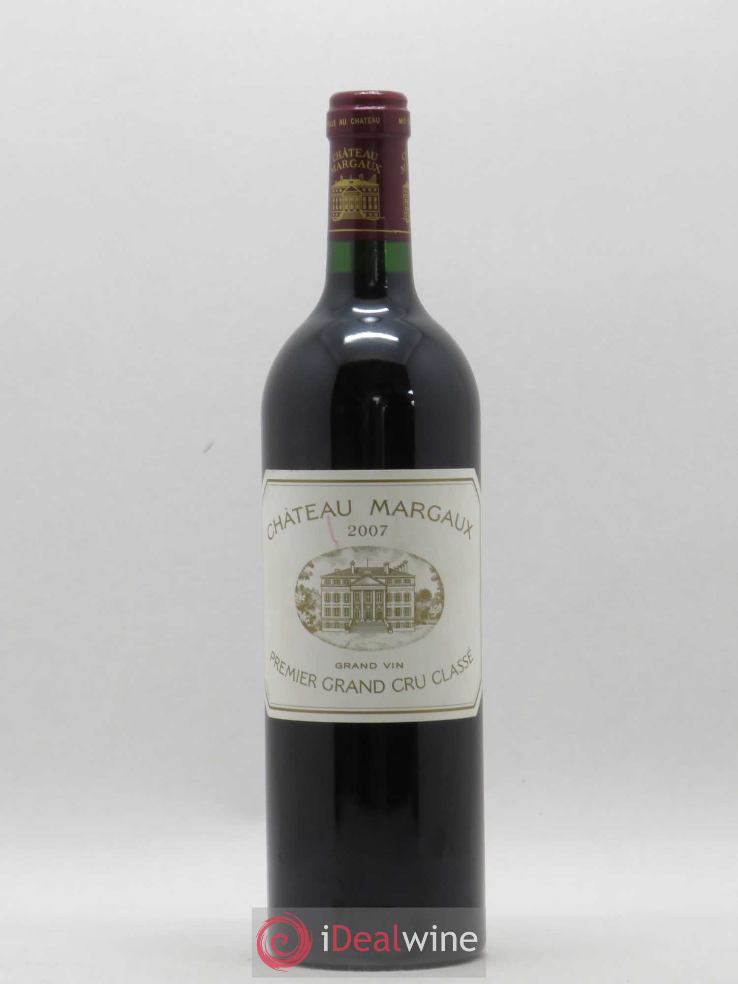 Château Margaux 1er Grand Cru Classé 2007 - Lot de 1 bouteille - 0