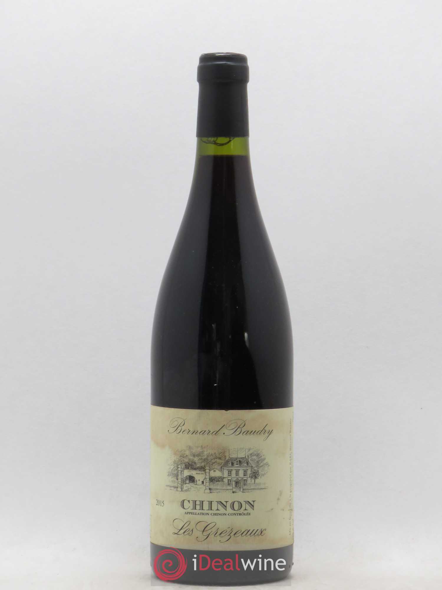 Chinon Les Grézeaux Bernard Baudry 2015 - Lot de 1 bouteille - 0