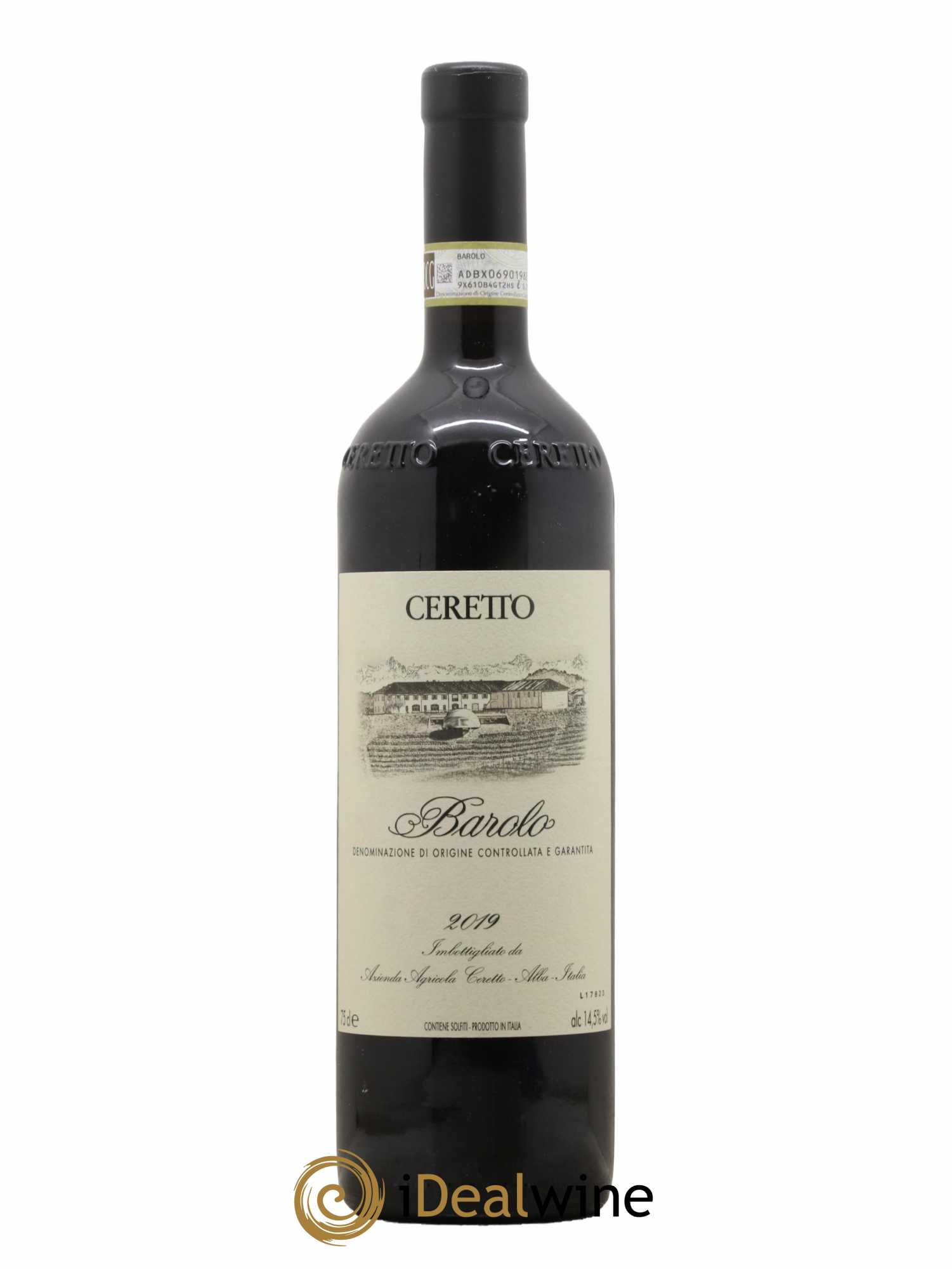 Barolo Ceretto 2019 - Lot de 1 bouteille - 0