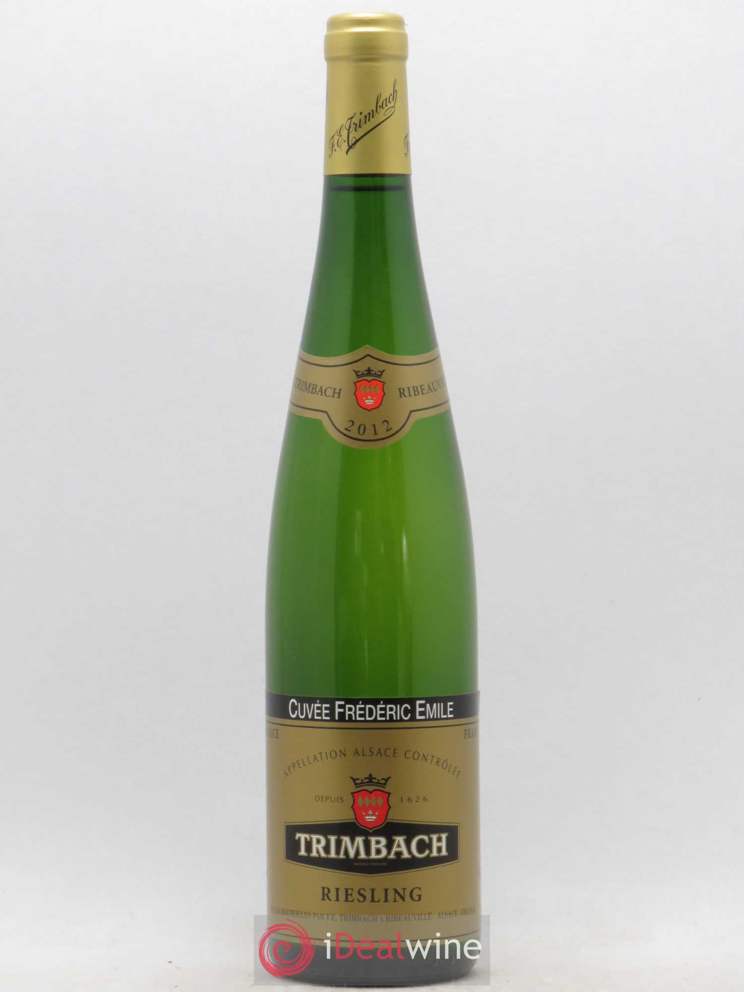 Alsace Riesling Cuvée Frédéric Emile Trimbach (Domaine) 2012 - Lot de 1 bouteille - 0