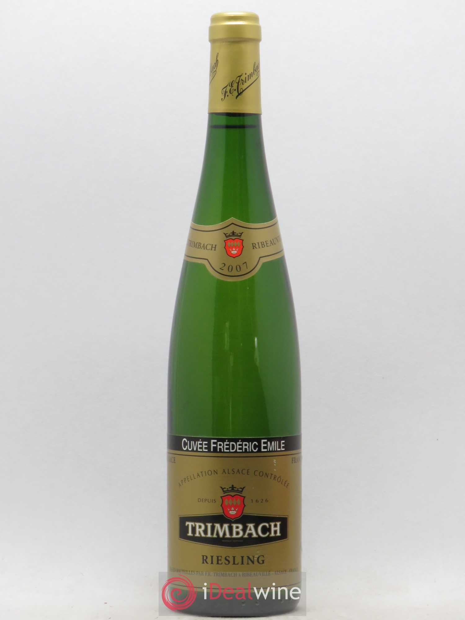Alsace Riesling Cuvée Frédéric Emile Trimbach (Domaine) 2007 - Lot de 1 bouteille - 0