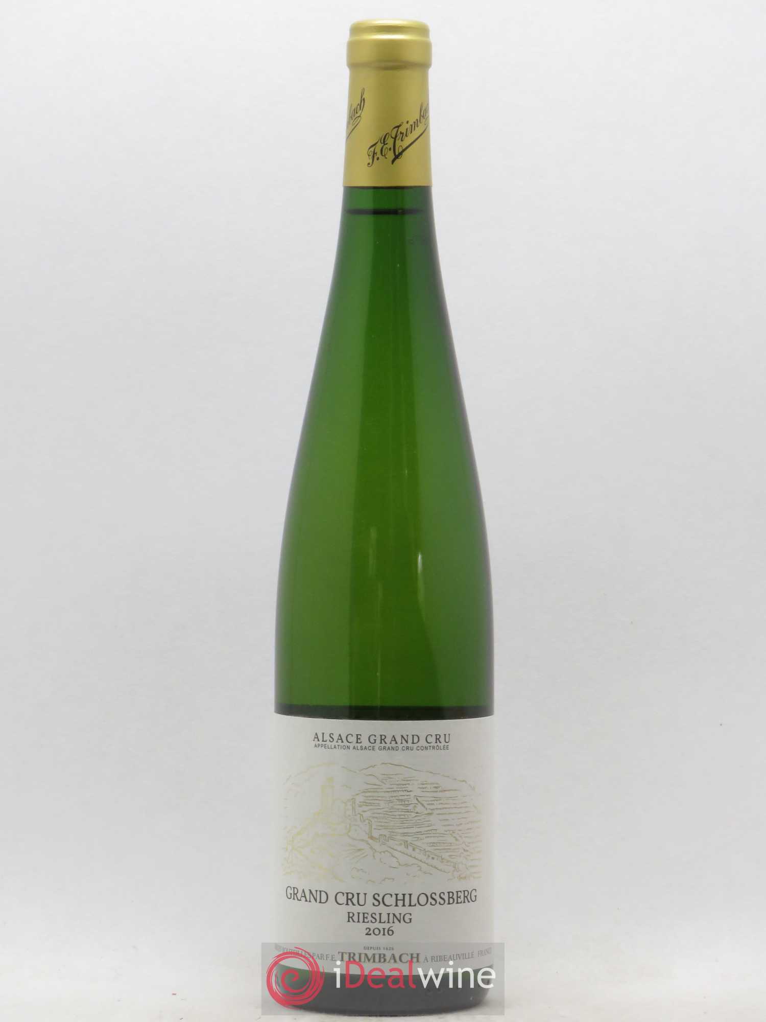 Alsace Riesling Grand Cru Schlossberg Trimbach (Domaine) 2016 - Lot de 1 bouteille - 0