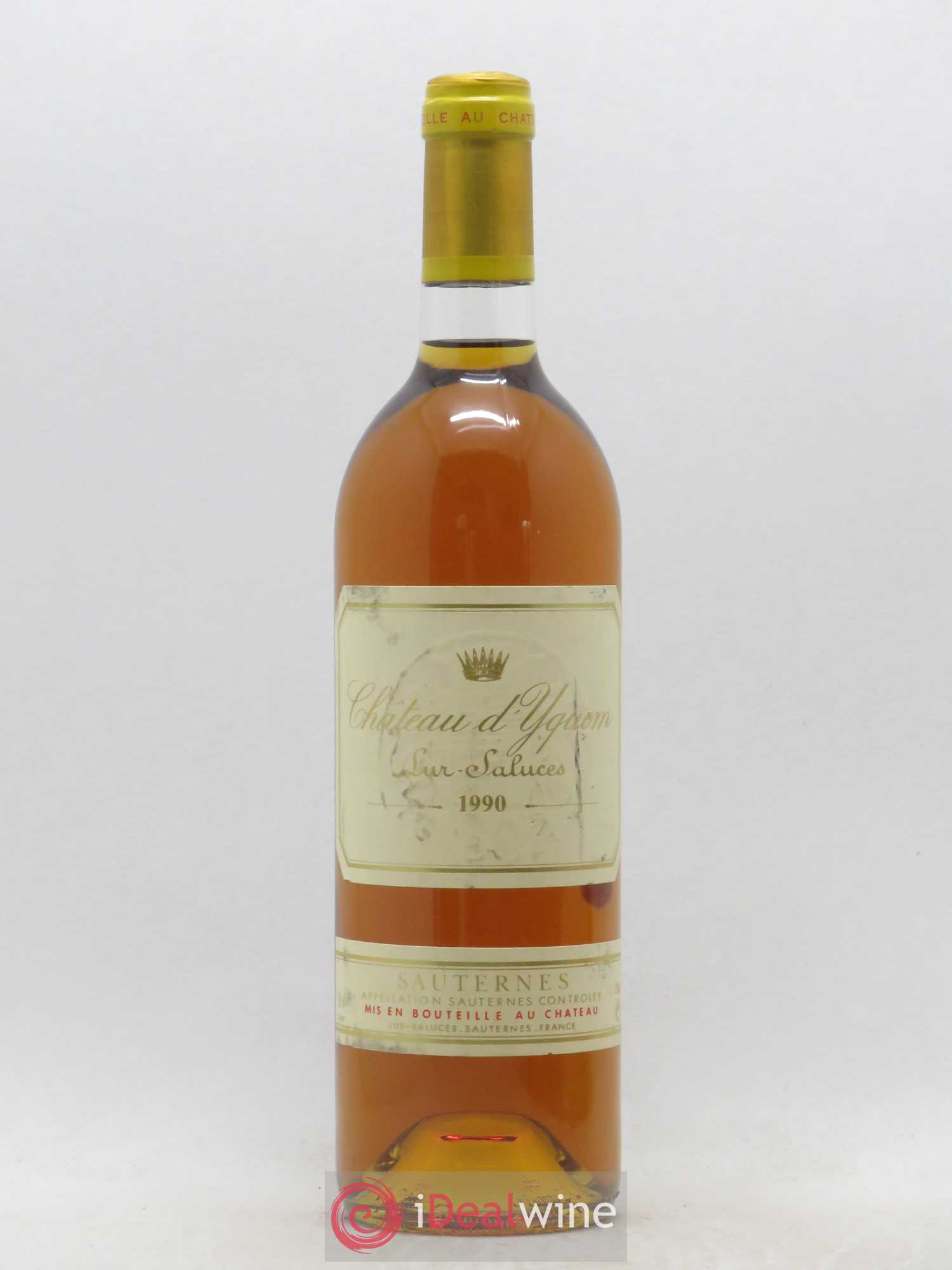 Château d' Yquem 1er Cru Classé Supérieur 1990 - Lotto di 1 bottiglia - 0