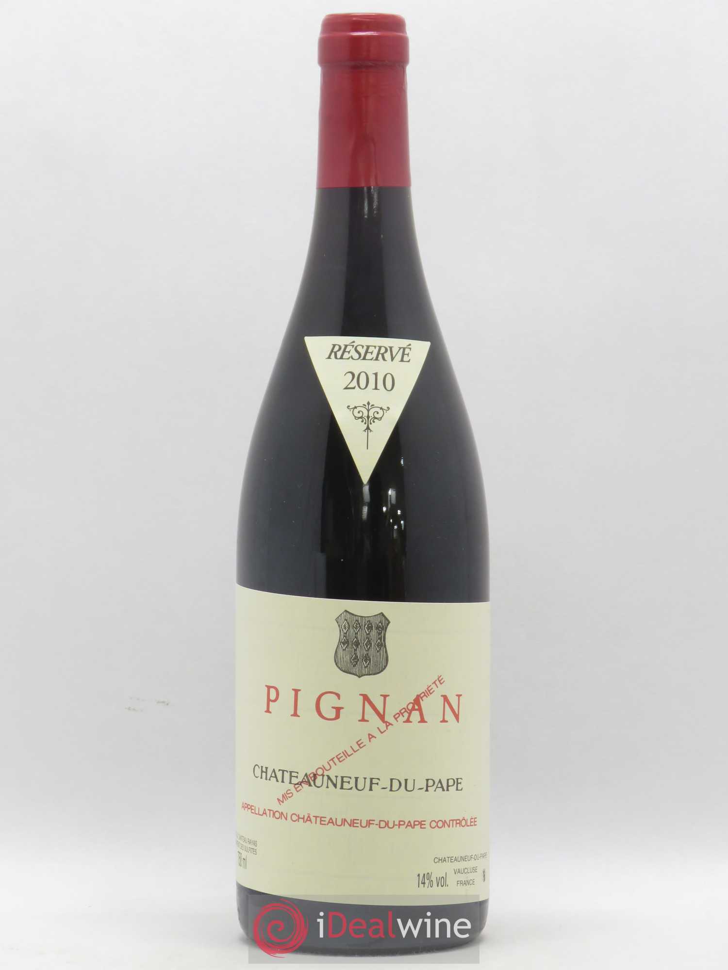 Châteauneuf-du-Pape Pignan Emmanuel Reynaud 2010 - Lot de 1 bouteille - 0
