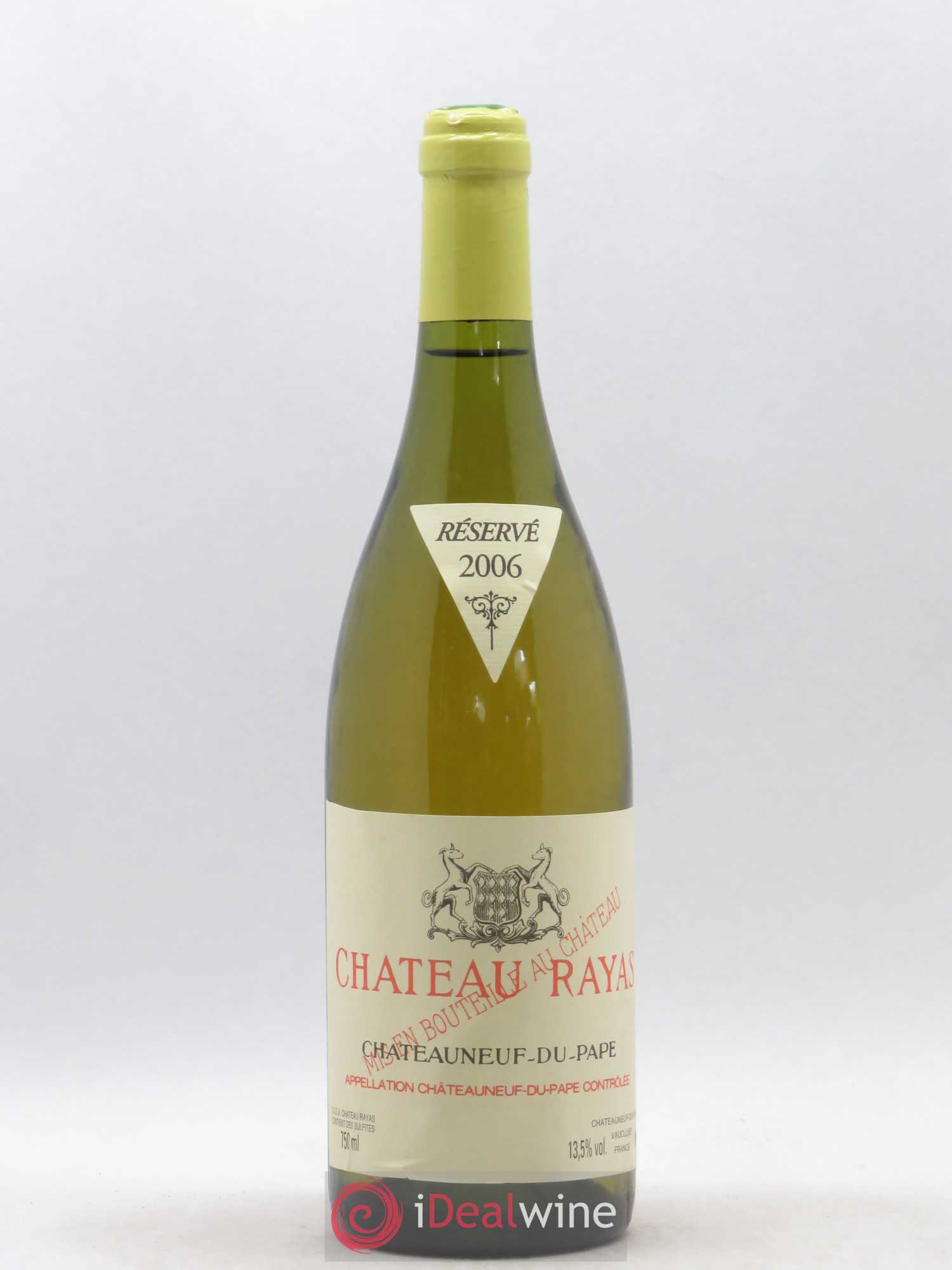 Châteauneuf-du-Pape Château Rayas Emmanuel Reynaud 2006 - Lot de 1 bouteille - 0