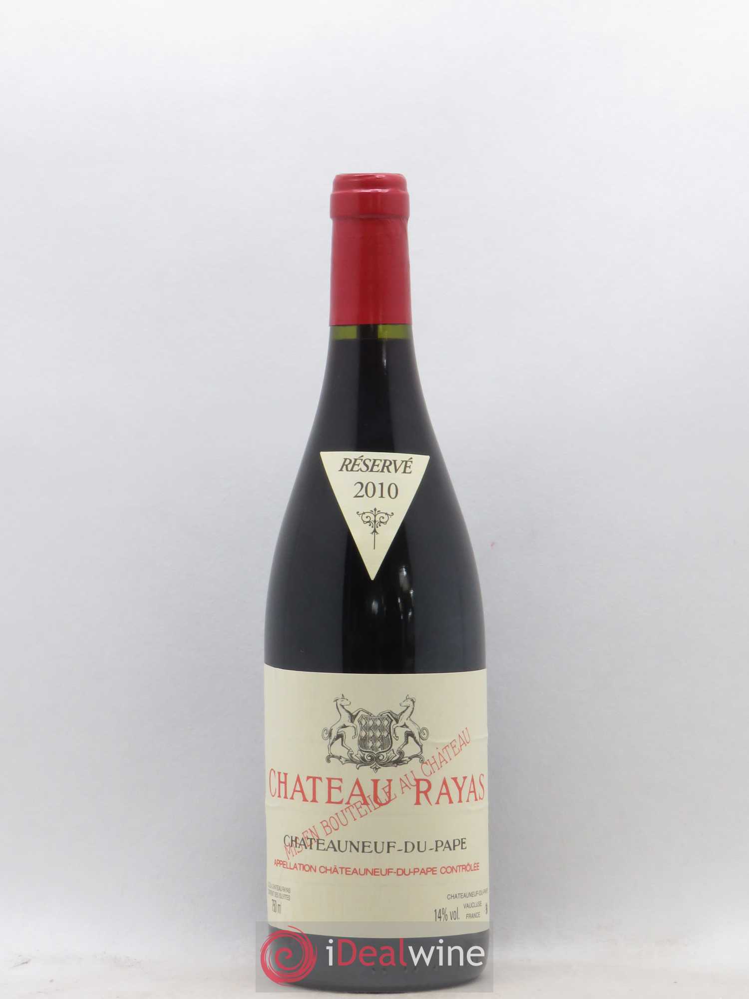 Châteauneuf-du-Pape Château Rayas Emmanuel Reynaud 2010 - Lot de 1 bouteille - 0