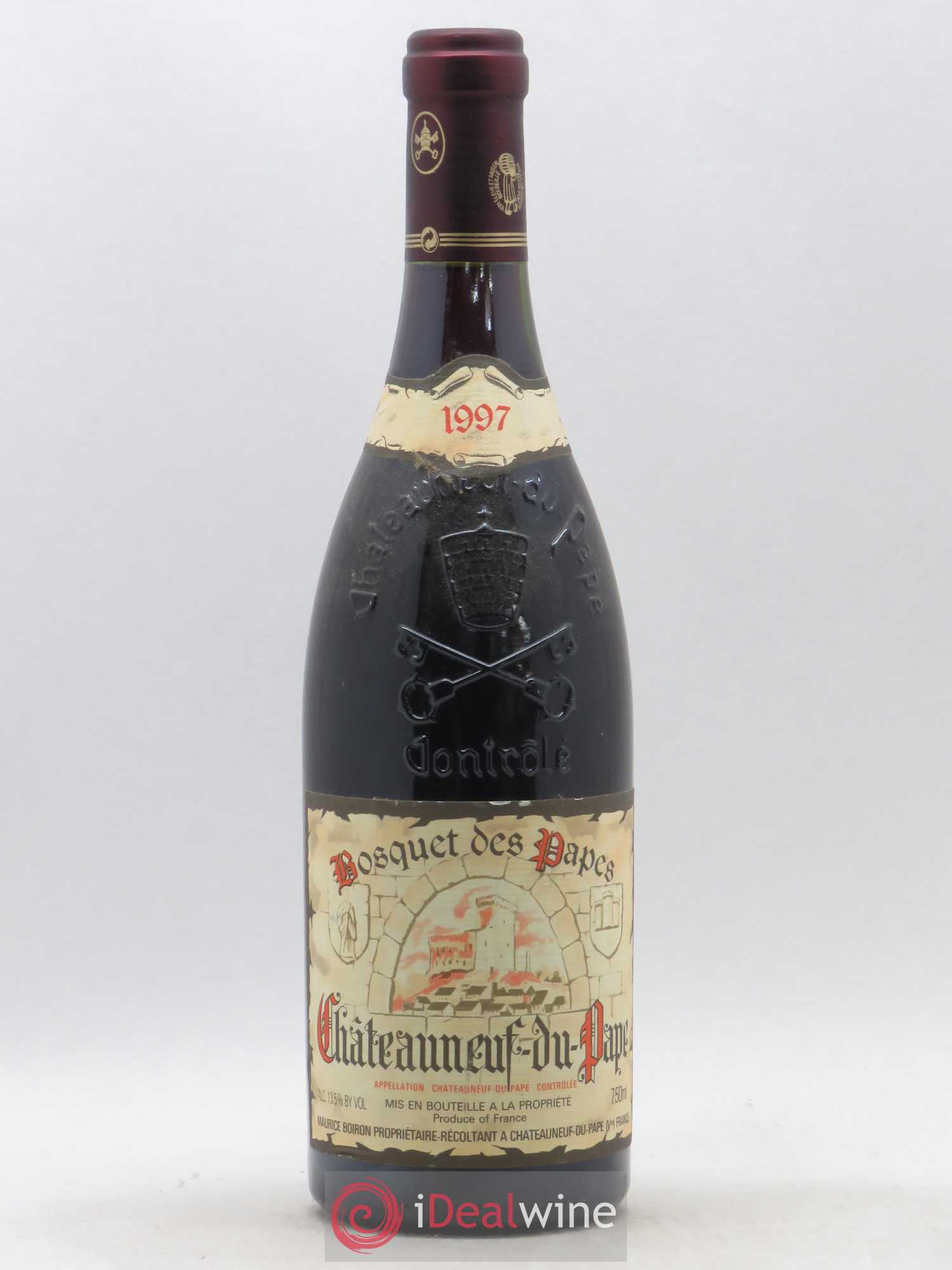 Châteauneuf-du-Pape Bosquet des Papes Famille Boiron 1997 - Lotto di 1 bottiglia - 0
