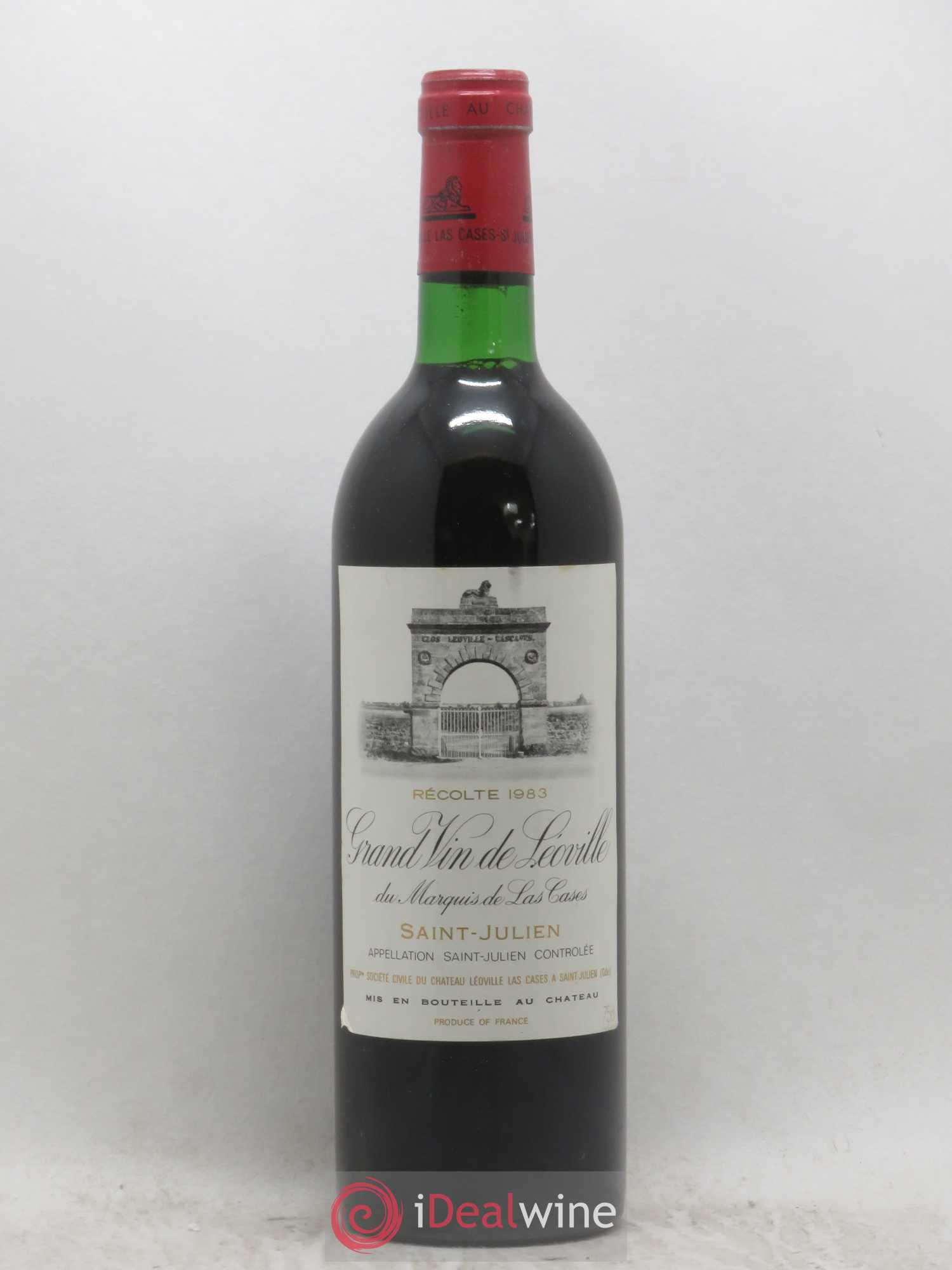 Château Léoville Las Cases 2ème Grand Cru Classé 1983 - Lot de 1 bouteille - 0