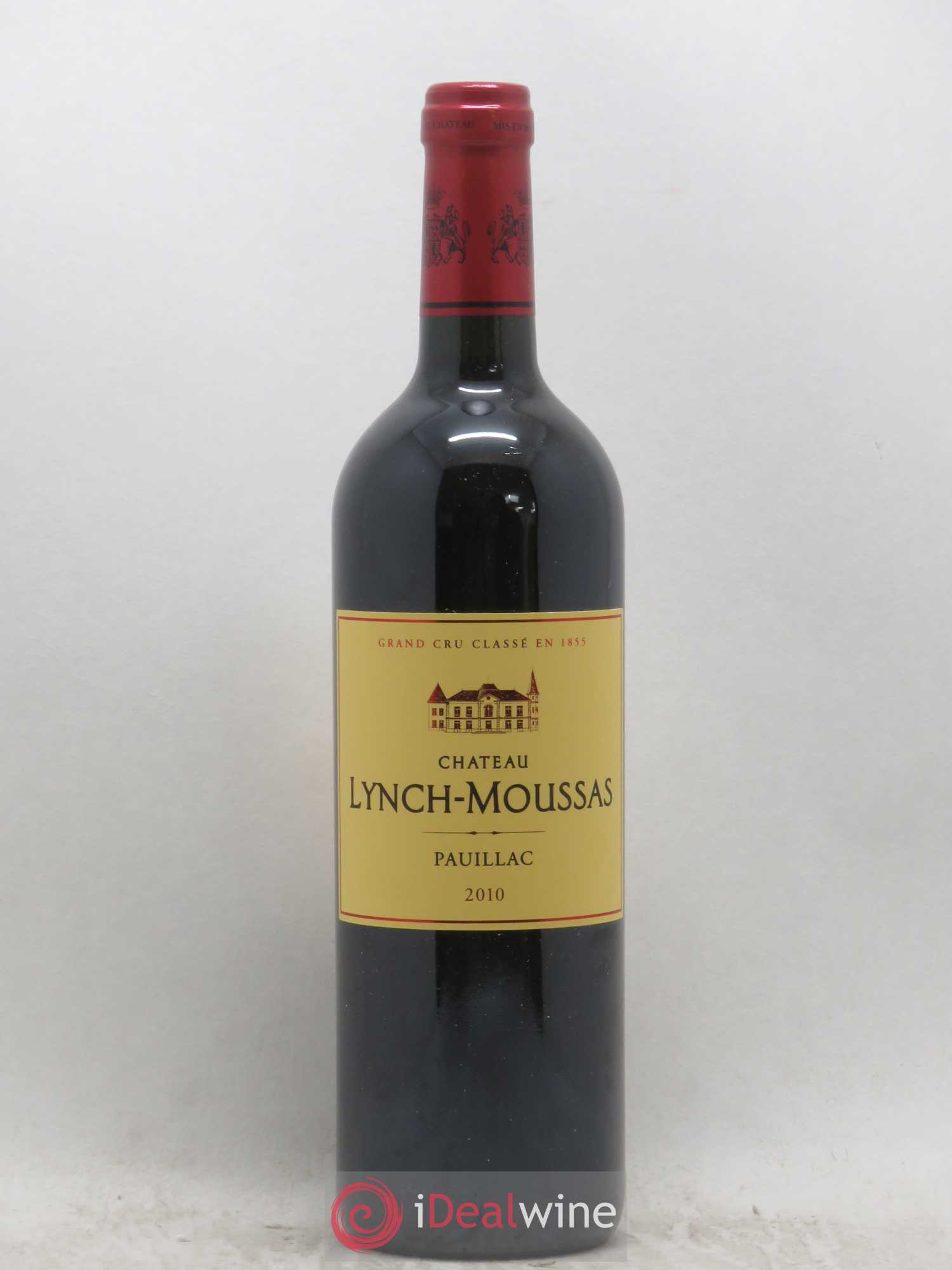 Château Lynch Moussas 5ème Grand Cru Classé 2010 - Lot de 1 bouteille - 0