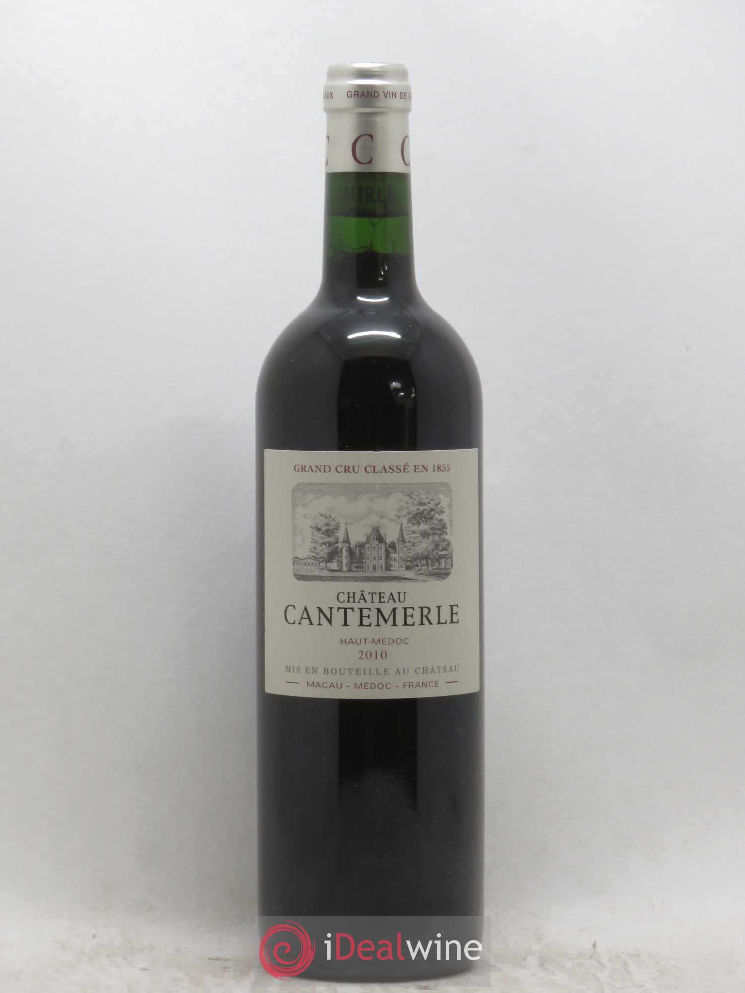 Château Cantemerle 5ème Grand Cru Classé 2010 - Lot de 1 bouteille - 0