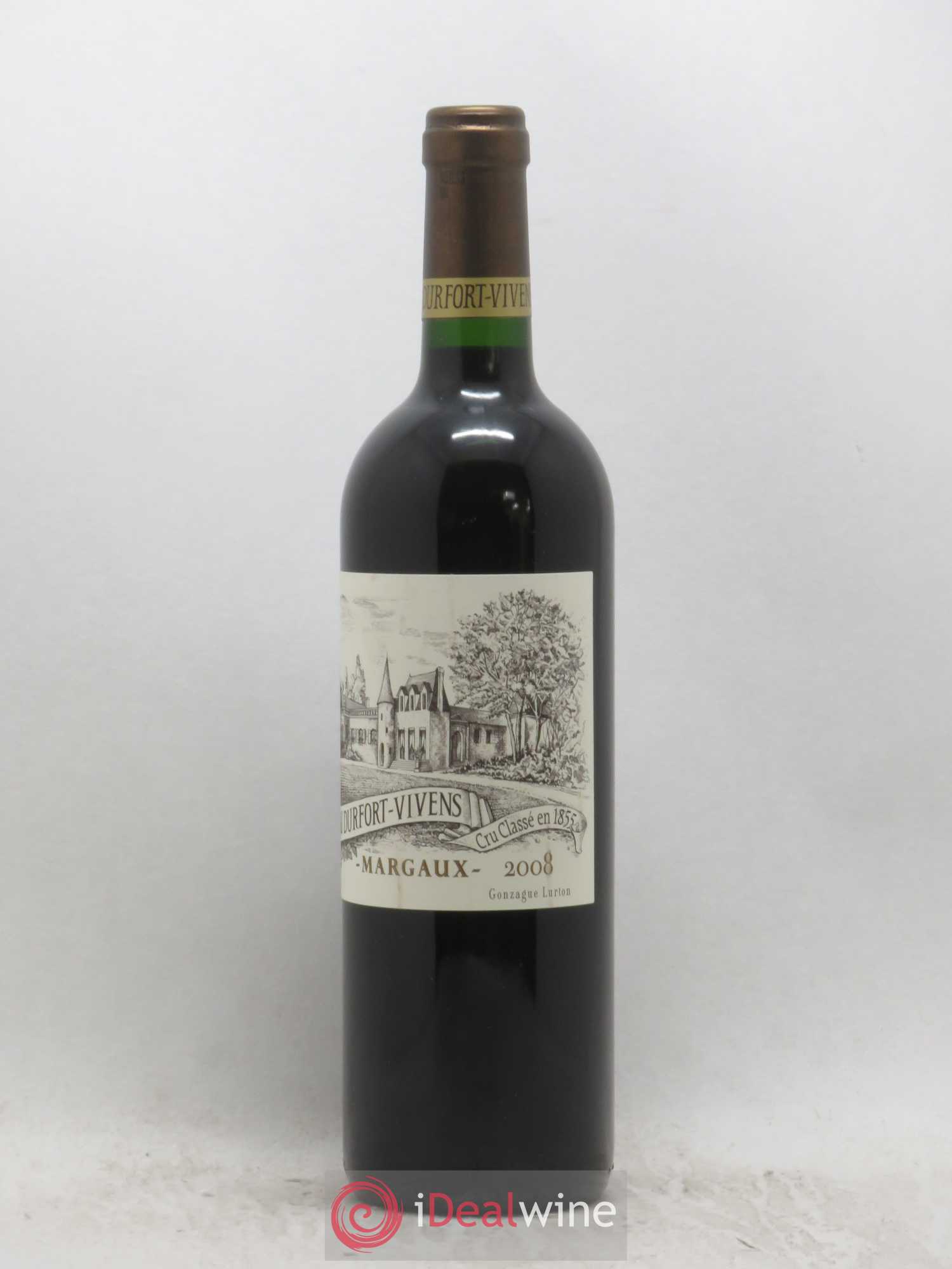 Château Durfort Vivens 2ème Grand Cru Classé 2008 - Lot de 1 bouteille - 1