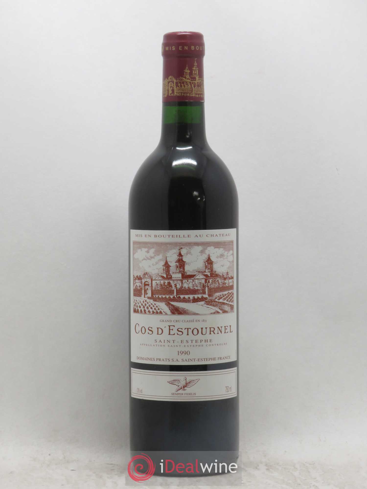 Cos d'Estournel 2ème Grand Cru Classé 1990 - Lot de 1 bouteille - 0