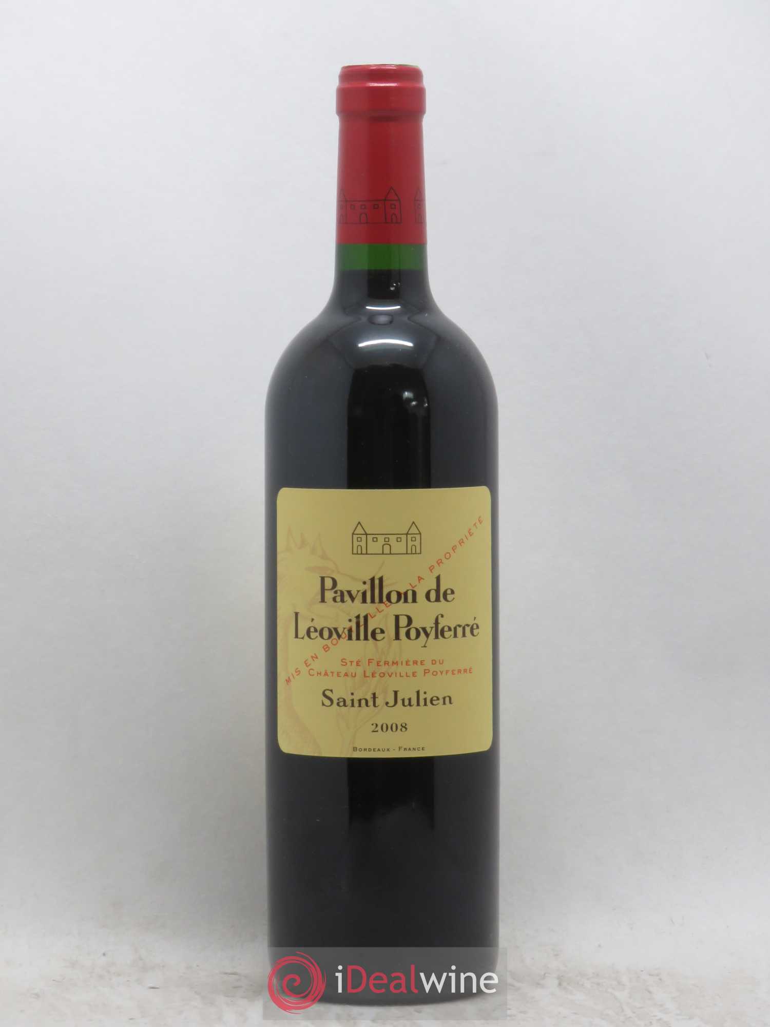 Pavillon de Poyferré Second Vin 2008 - Lot de 1 bouteille - 0