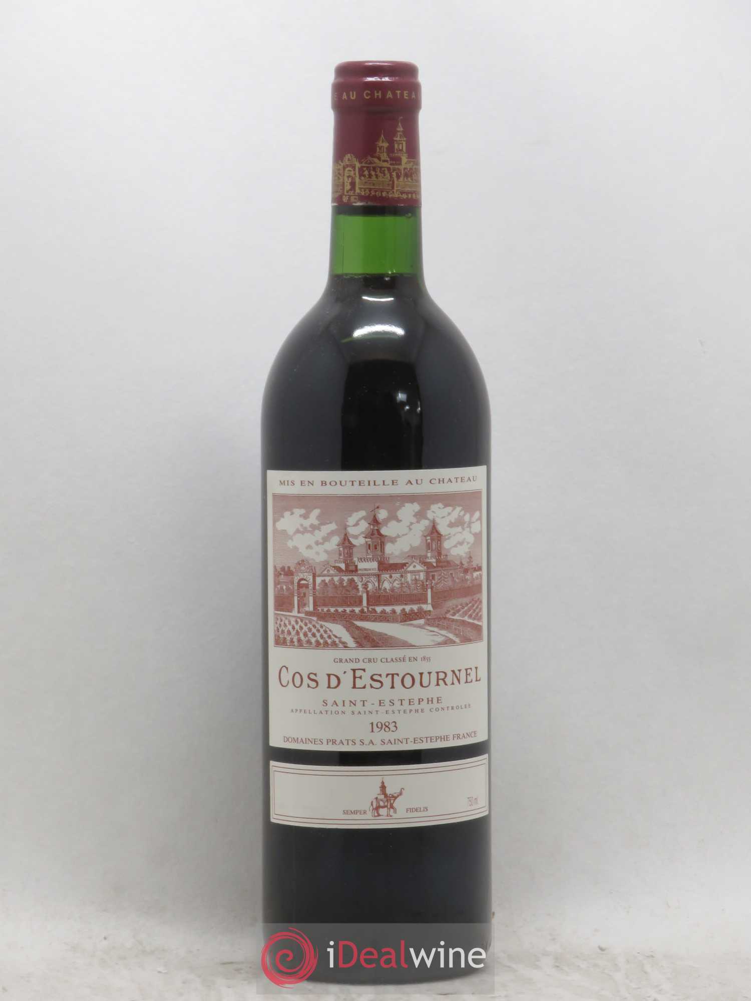 Cos d'Estournel 2ème Grand Cru Classé 1983 - Lot de 1 bouteille - 0