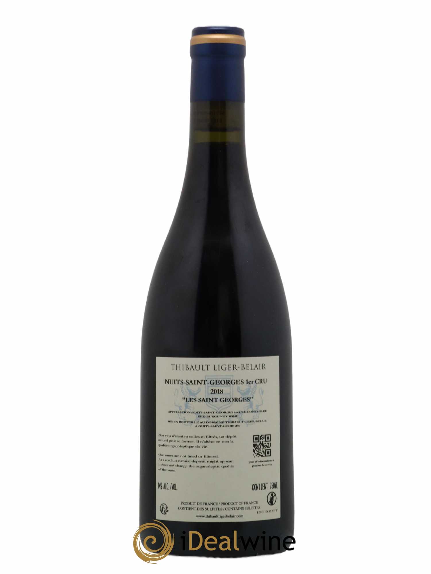 Nuits-Saint-Georges 1er Cru Les Saint-Georges Thibault Liger-Belair 2018 - Lot of 1 bottle - 1