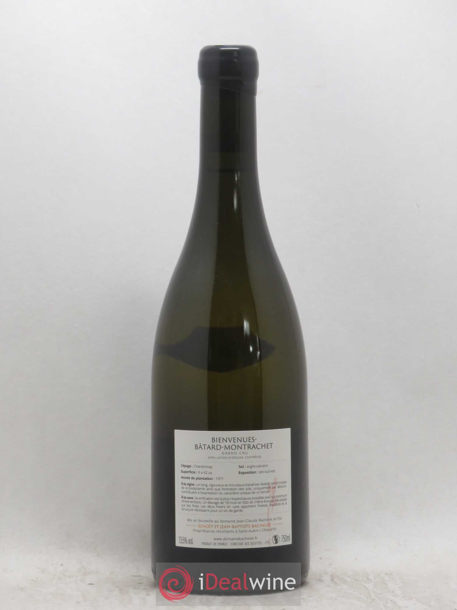 Bienvenues-Bâtard-Montrachet Grand Cru Jean-Claude Bachelet (Domaine) 2017 - Lot de 1 bouteille - 1