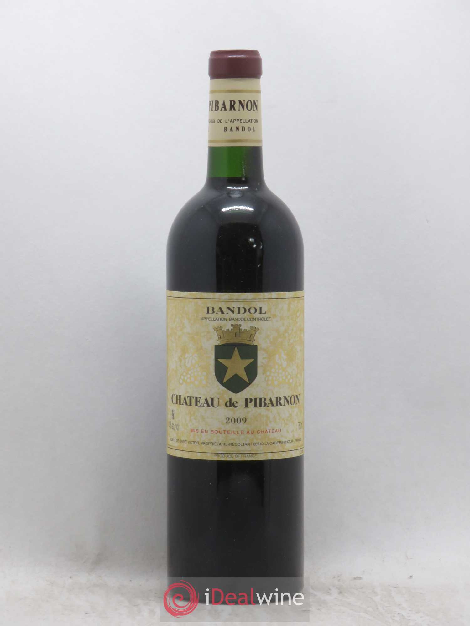 Bandol Château de Pibarnon Comte de Saint-Victor 2009 - Lot de 1 bouteille - 0