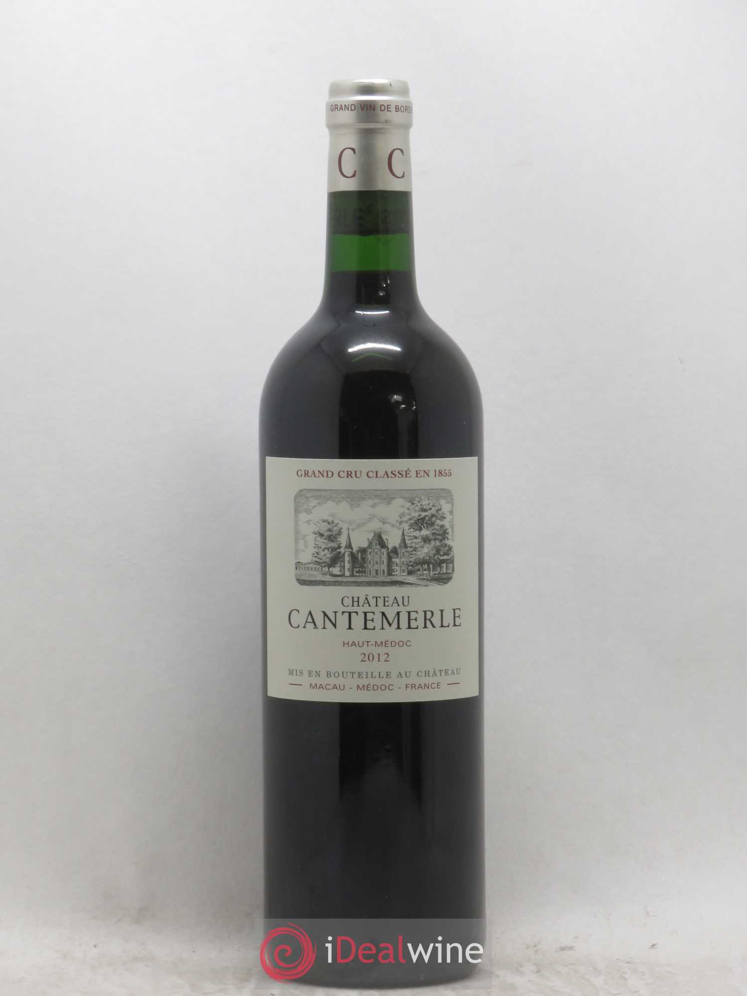 Château Cantemerle 5ème Grand Cru Classé 2012 - Lot de 1 bouteille - 0