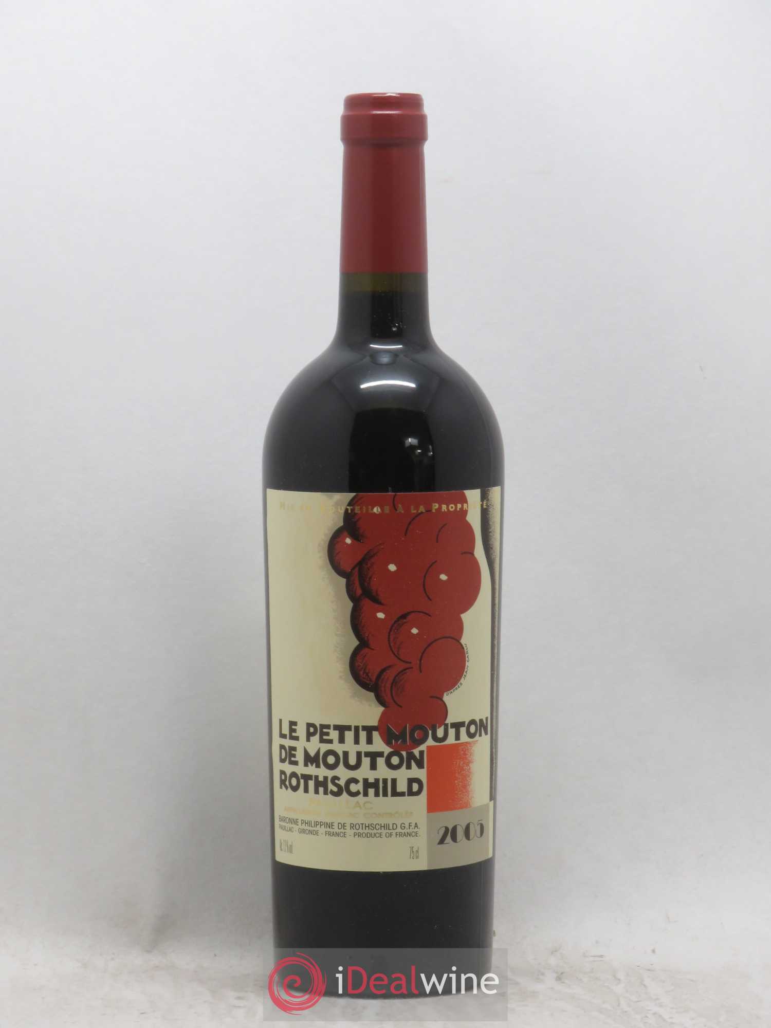 Petit Mouton Second Vin 2005 - Lot of 1 bottle - 0