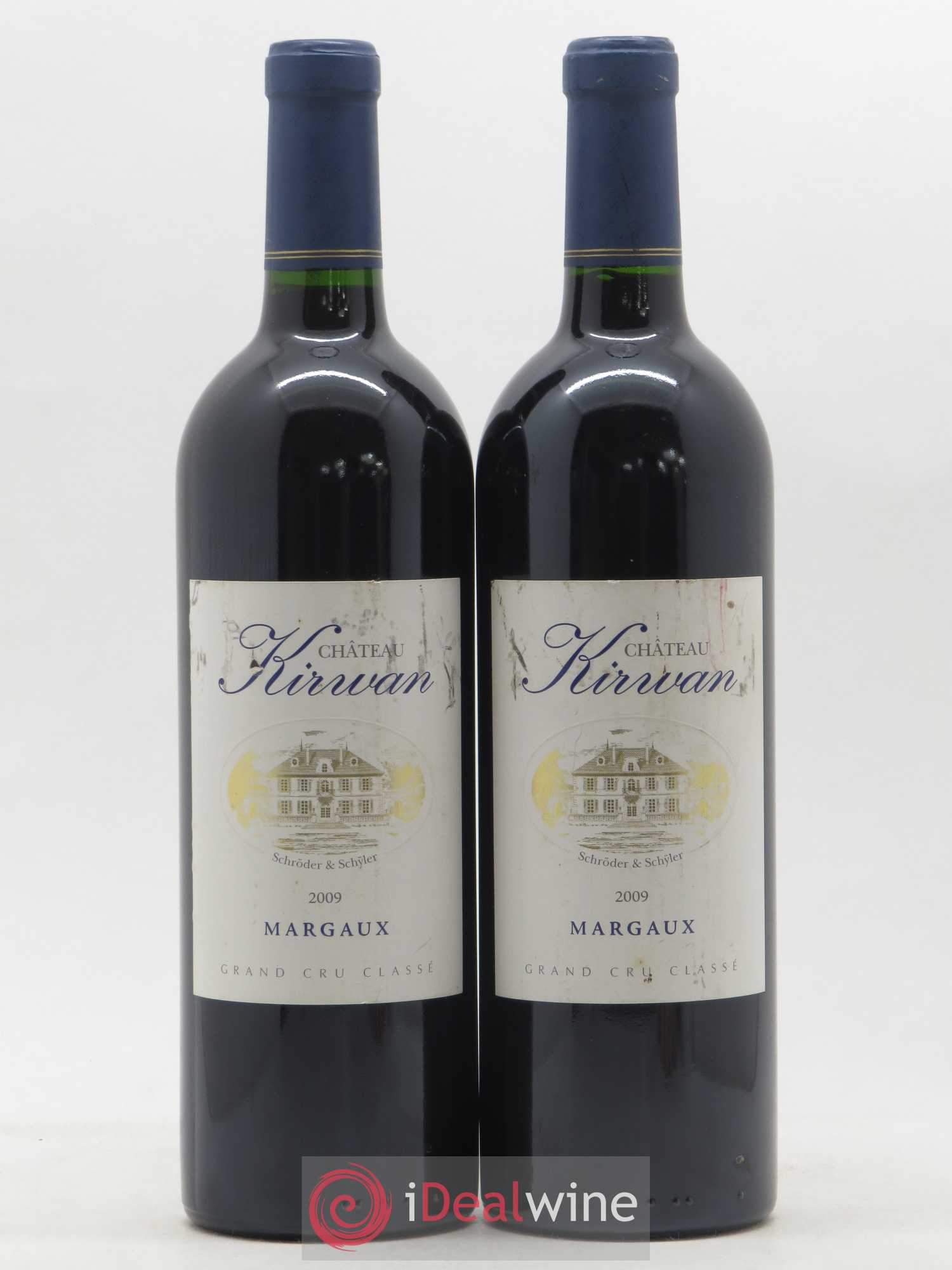 Château Kirwan 3ème Grand Cru Classé 2009 - Lot de 2 bouteilles - 0