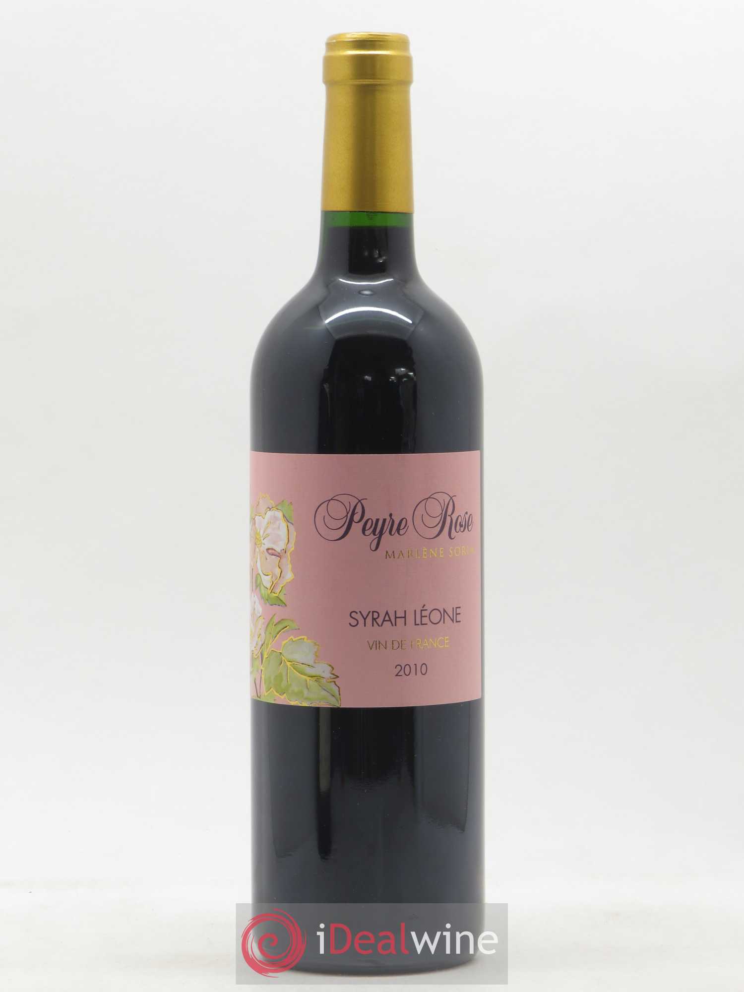 Vin de France Syrah Léone Domaine Peyre Rose - Marlène Soria 2010 - Posten von 1 Flasche - 0