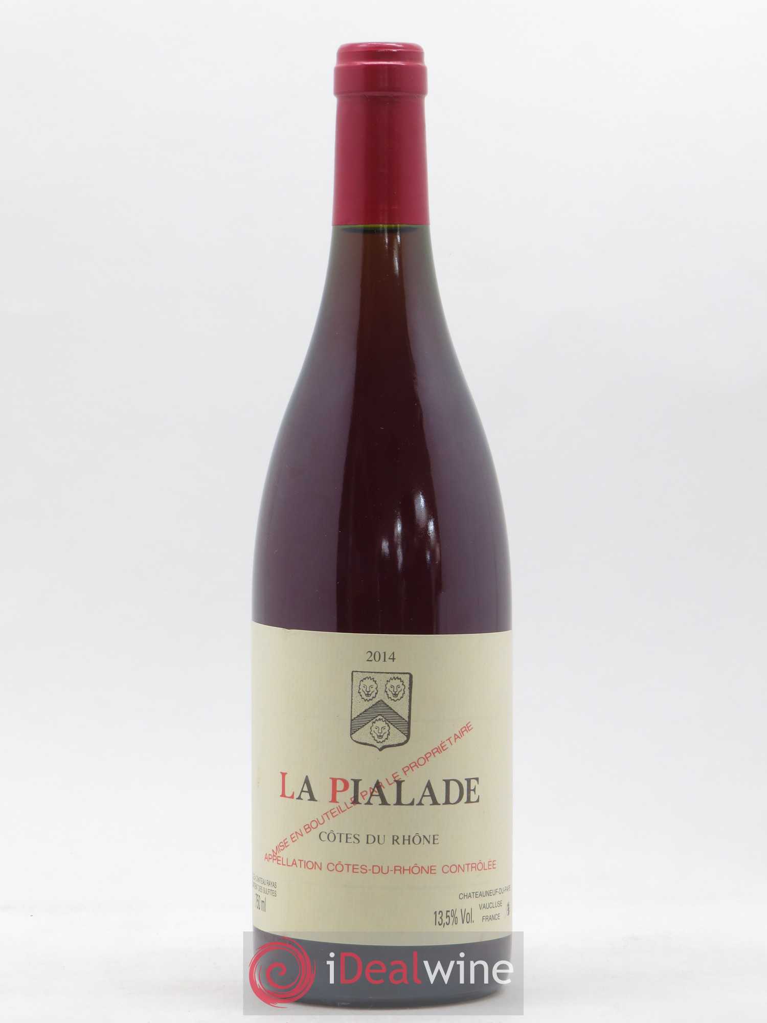 Côtes-du-Rhône La Pialade Emmanuel Reynaud 2014 - Lot de 1 bouteille - 0