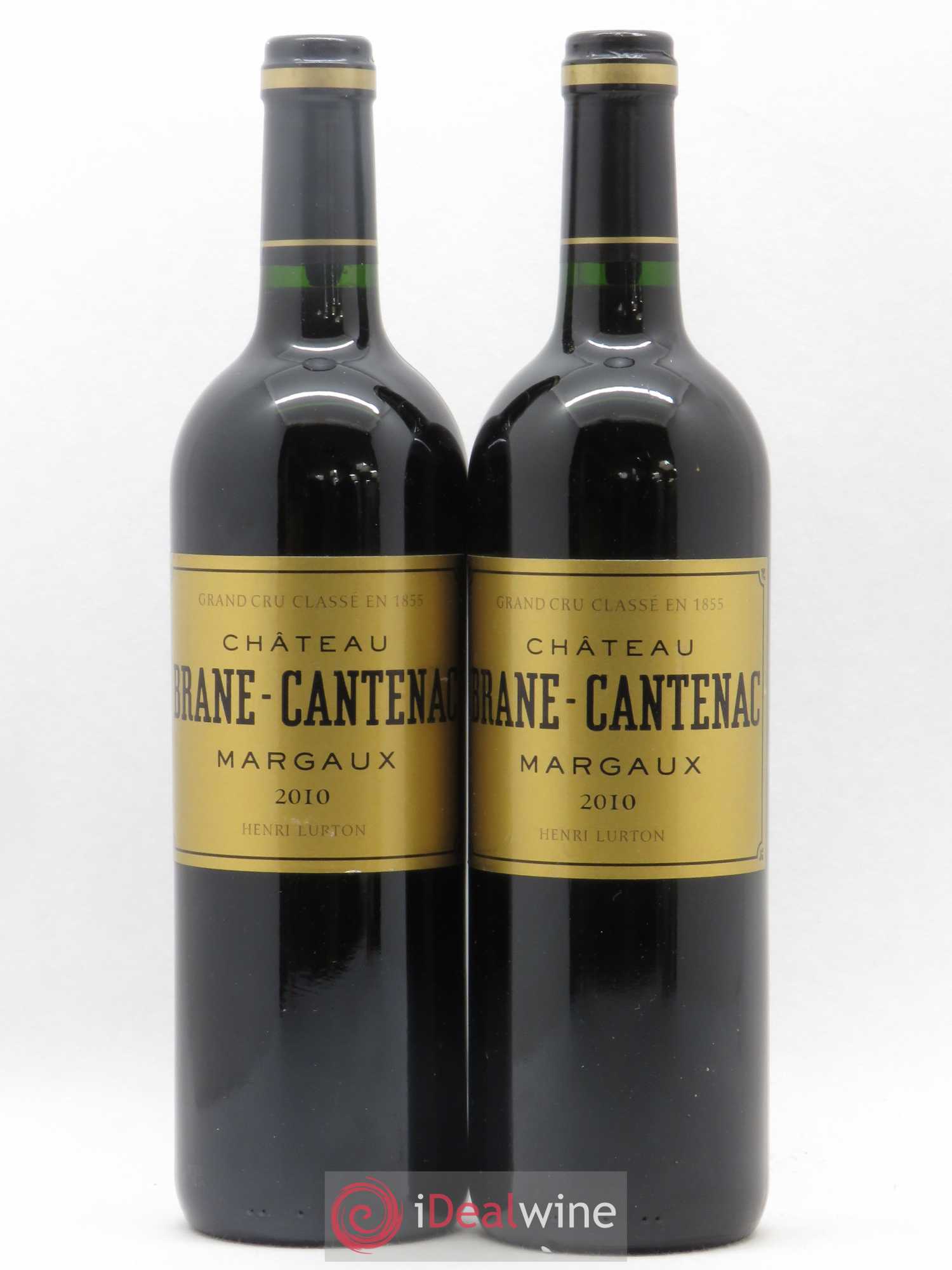 Château Brane Cantenac 2ème Grand Cru Classé 2010 - Lot de 2 bouteilles - 0