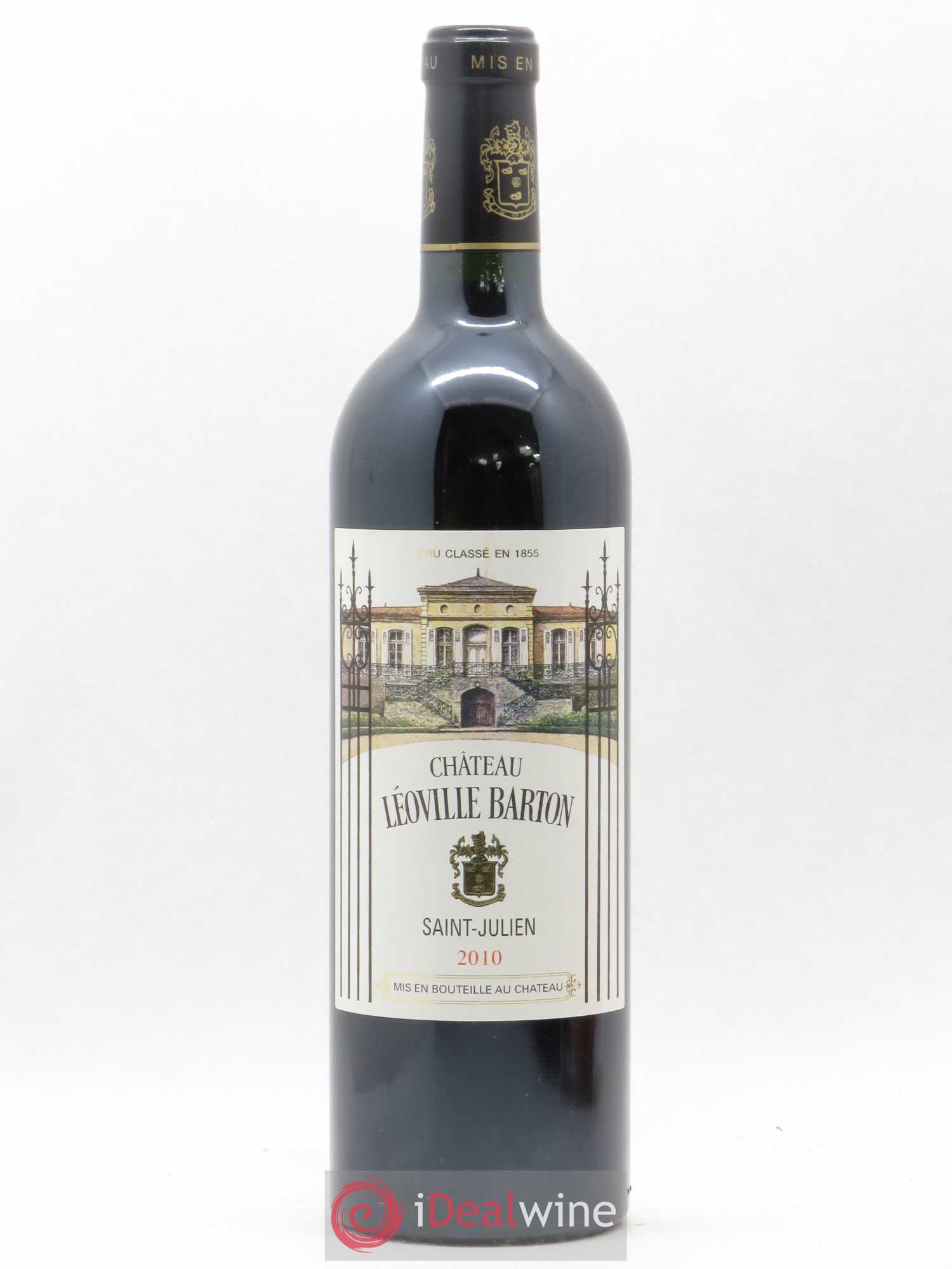 Château Léoville Barton 2ème Grand Cru Classé 2010 - Lot de 1 bouteille - 0