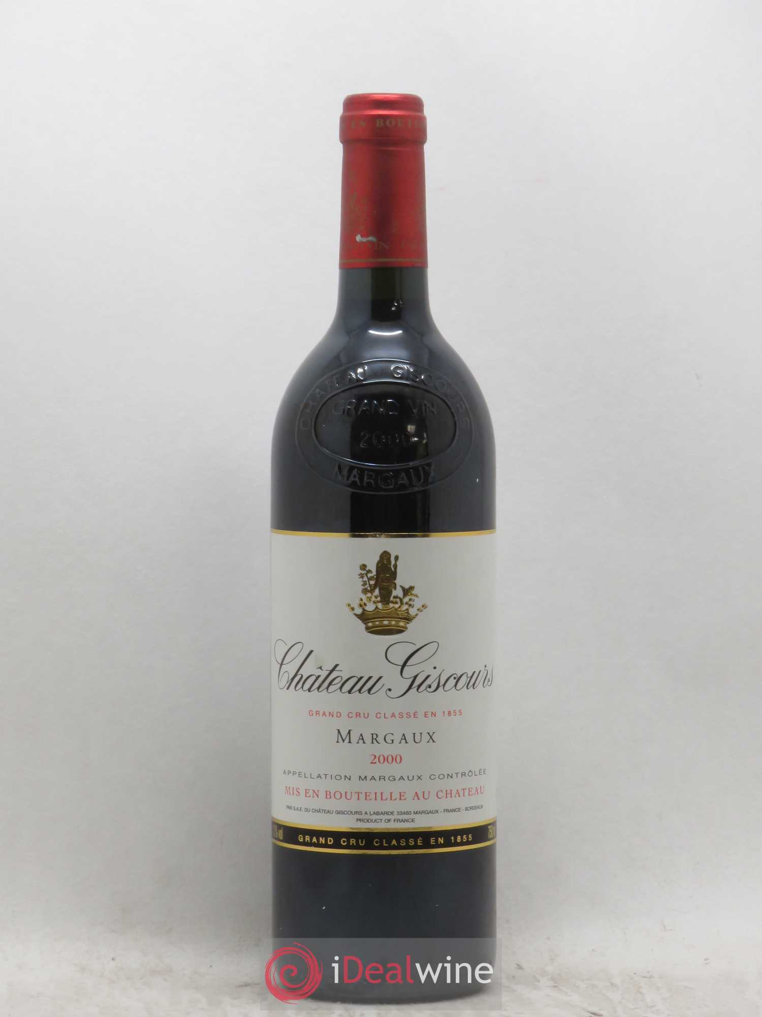Château Giscours 3ème Grand Cru Classé 2000 - Lot de 1 bouteille - 0