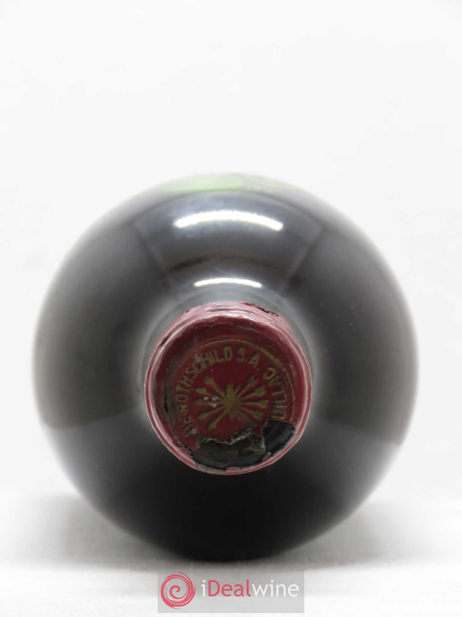Château Mouton Rothschild 1er Grand Cru Classé 1975 - Lot de 1 bouteille - 1