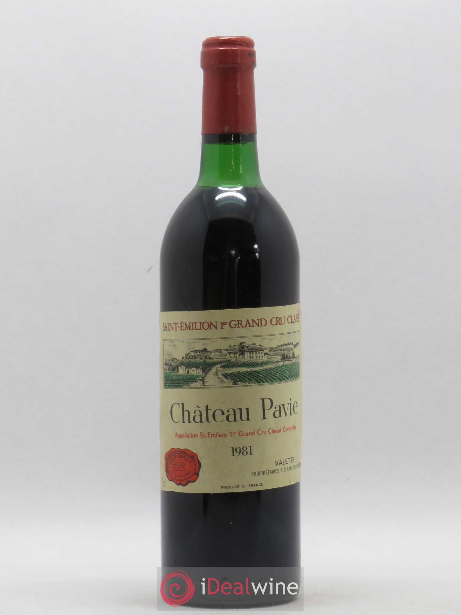 Château Pavie 1er Grand Cru Classé A 1981 - Lot de 1 bouteille - 0