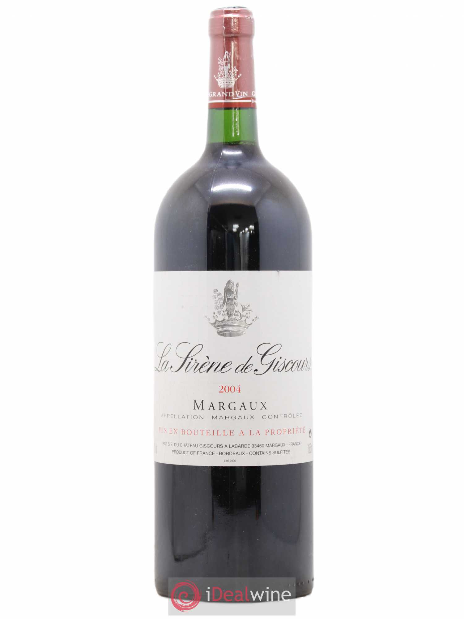 La Sirène de Giscours 2004 - Lot de 1 magnum - 0