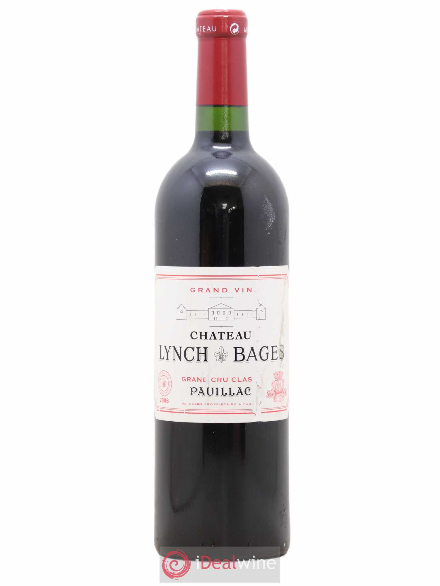 Château Lynch Bages 5ème Grand Cru Classé 2006 - Lot de 1 bouteille - 0