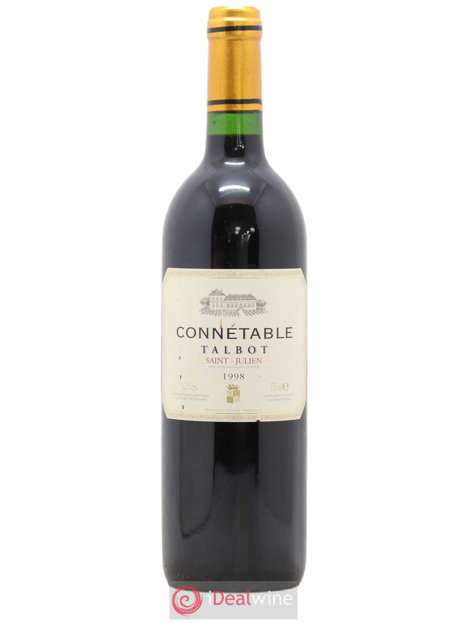 Connétable de Talbot Second Vin 1998 - Posten von 1 Flasche - 0