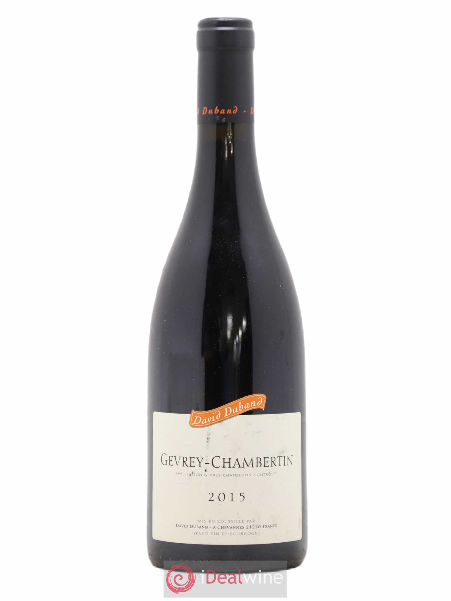 Gevrey-Chambertin David Duband (Domaine) 2015 - Lot de 1 bouteille - 0